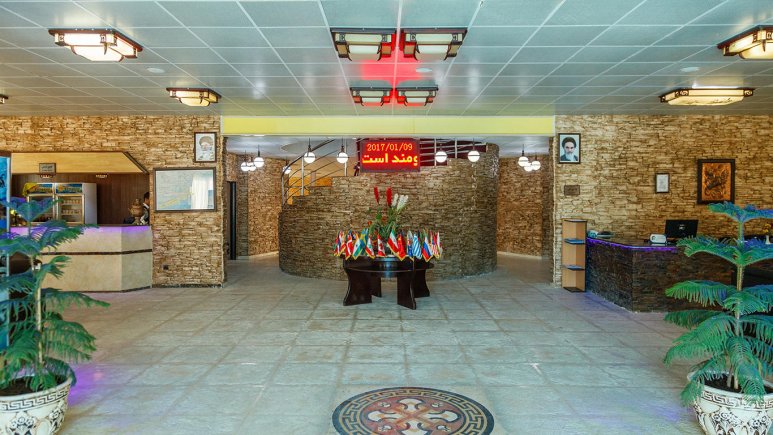 فضای لابی 1 هتل خلیج فارس قشم